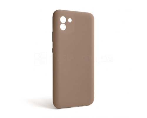 Чохол Full Silicone Case для Samsung Galaxy A03/A035 (2021) nude (19) (без логотипу)