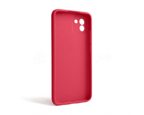 Чохол Full Silicone Case для Samsung Galaxy A03/A035 (2021) rose red (42) (без логотипу)