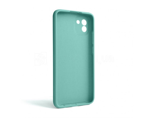 Чохол Full Silicone Case для Samsung Galaxy A03/A035 (2021) turquoise (17) (без логотипу)