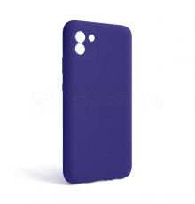 Чохол Full Silicone Case для Samsung Galaxy A03/A035 (2021) violet (36) (без логотипу) TPS-2710000238591 2710000238591