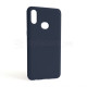 Чохол Full Silicone Case для Samsung Galaxy A10s/A107 (2019) dark blue (08) (без логотипу) TPS-2710000238911