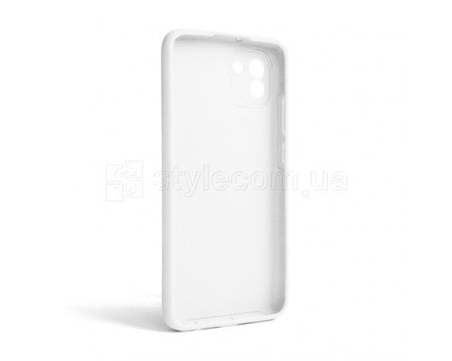 Чохол Full Silicone Case для Samsung Galaxy A03/A035 (2021) white (09) (без логотипу)