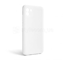 Чохол Full Silicone Case для Samsung Galaxy A03/A035 (2021) white (09) (без логотипу)