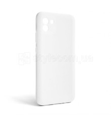 Чохол Full Silicone Case для Samsung Galaxy A03/A035 (2021) white (09) (без логотипу) TPS-2710000238607 2710000238607