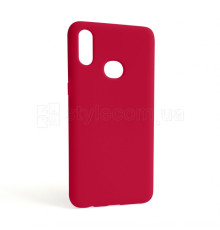 Чохол Full Silicone Case для Samsung Galaxy A10s/A107 (2019) rose red (42) (без логотипу) TPS-2710000238935