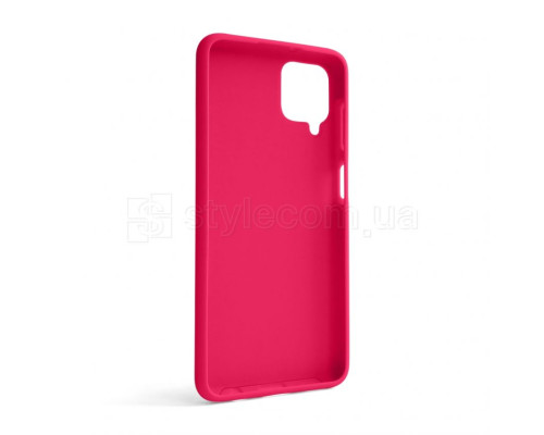 Чохол Full Silicone Case для Samsung Galaxy A12/A125 (2020), А12/А127 (2021) fluorescent rose (37) (без логотипу) TPS-2710000238980