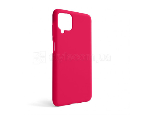 Чохол Full Silicone Case для Samsung Galaxy A12/A125 (2020), А12/А127 (2021) fluorescent rose (37) (без логотипу) TPS-2710000238980