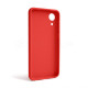 Чохол Full Silicone Case для Samsung Galaxy A03 Core/A032 (2021) red (14) (без логотипу)