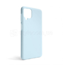 Чохол Full Silicone Case для Samsung Galaxy A12/A125 (2020), А12/А127 (2021) light blue (05) (без логотипу)