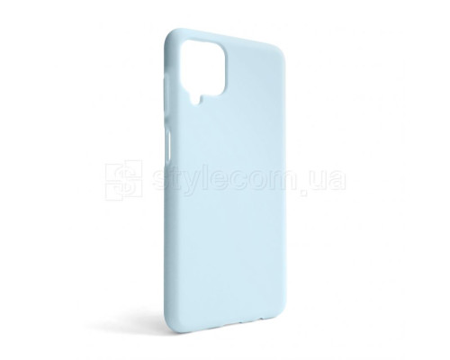 Чохол Full Silicone Case для Samsung Galaxy A12/A125 (2020), А12/А127 (2021) light blue (05) (без логотипу) TPS-2710000239000