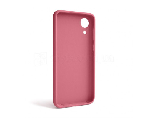 Чохол Full Silicone Case для Samsung Galaxy A03 Core/A032 (2021) light pink (12) (без логотипу)