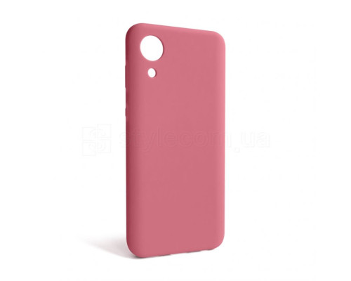 Чохол Full Silicone Case для Samsung Galaxy A03 Core/A032 (2021) light pink (12) (без логотипу)