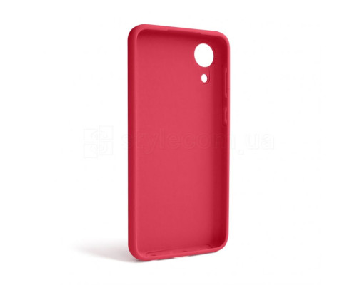 Чохол Full Silicone Case для Samsung Galaxy A03 Core/A032 (2021) rose red (42) (без логотипу)