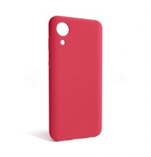 Чохол Full Silicone Case для Samsung Galaxy A03 Core/A032 (2021) rose red (42) (без логотипу) TPS-2710000238690 2710000238690