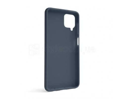 Чохол Full Silicone Case для Samsung Galaxy A12/A125 (2020), А12/А127 (2021) dark blue (08) (без логотипу) TPS-2710000239017