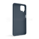 Чохол Full Silicone Case для Samsung Galaxy A12/A125 (2020), А12/А127 (2021) dark blue (08) (без логотипу) TPS-2710000239017