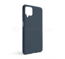 Чохол Full Silicone Case для Samsung Galaxy A12/A125 (2020), А12/А127 (2021) dark blue (08) (без логотипу) TPS-2710000239017