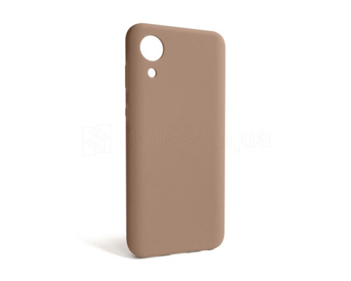 Чохол Full Silicone Case для Samsung Galaxy A03 Core/A032 (2021) nude (19) (без логотипу)