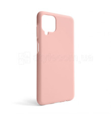 Чохол Full Silicone Case для Samsung Galaxy A12/A125 (2020), А12/А127 (2021) light pink (12) (без логотипу)