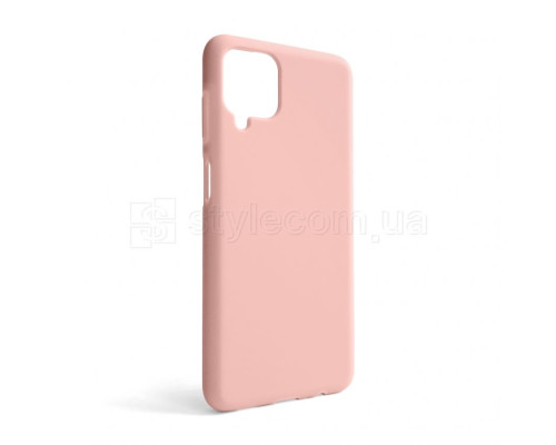 Чохол Full Silicone Case для Samsung Galaxy A12/A125 (2020), А12/А127 (2021) light pink (12) (без логотипу) TPS-2710000239024