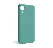 Чохол Full Silicone Case для Samsung Galaxy A03 Core/A032 (2021) turquoise (17) (без логотипу)