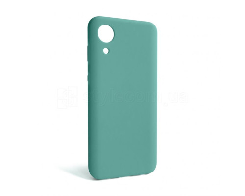 Чохол Full Silicone Case для Samsung Galaxy A03 Core/A032 (2021) turquoise (17) (без логотипу)