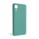 Чохол Full Silicone Case для Samsung Galaxy A03 Core/A032 (2021) turquoise (17) (без логотипу)