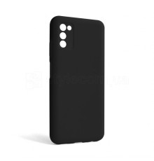 Чохол Full Silicone Case для Samsung Galaxy A03s/A037 (2021) black (18) (без логотипу)