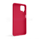 Чохол Full Silicone Case для Samsung Galaxy A12/A125 (2020), А12/А127 (2021) rose red (42) (без логотипу) TPS-2710000239048