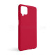 Чохол Full Silicone Case для Samsung Galaxy A12/A125 (2020), А12/А127 (2021) rose red (42) (без логотипу) TPS-2710000239048
