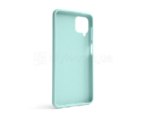 Чохол Full Silicone Case для Samsung Galaxy A12/A125 (2020), А12/А127 (2021) turquoise (17) (без логотипу) TPS-2710000239062