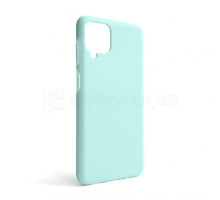 Чохол Full Silicone Case для Samsung Galaxy A12/A125 (2020), А12/А127 (2021) turquoise (17) (без логотипу) TPS-2710000239062