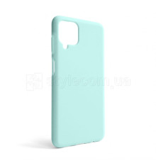 Чохол Full Silicone Case для Samsung Galaxy A12/A125 (2020), А12/А127 (2021) turquoise (17) (без логотипу)