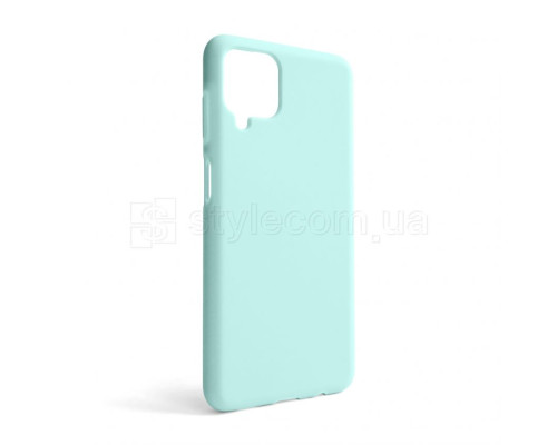 Чохол Full Silicone Case для Samsung Galaxy A12/A125 (2020), А12/А127 (2021) turquoise (17) (без логотипу) TPS-2710000239062