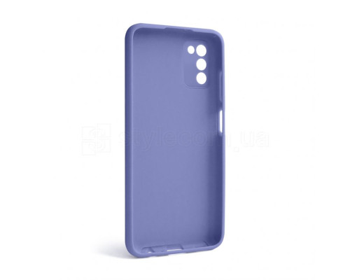 Чохол Full Silicone Case для Samsung Galaxy A03s/A037 (2021) elegant purple (26) (без логотипу)