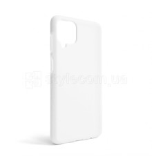 Чохол Full Silicone Case для Samsung Galaxy A12/A125 (2020), А12/А127 (2021) white (09) (без логотипу)