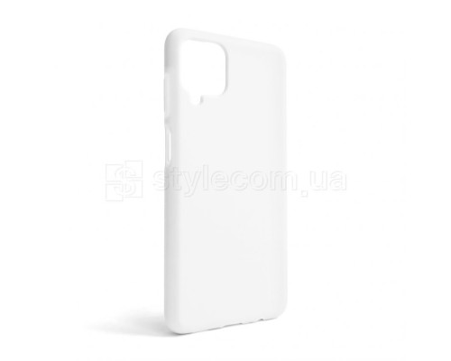 Чохол Full Silicone Case для Samsung Galaxy A12/A125 (2020), А12/А127 (2021) white (09) (без логотипу) TPS-2710000239086