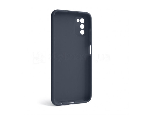 Чохол Full Silicone Case для Samsung Galaxy A03s/A037 (2021) dark blue (08) (без логотипу) TPS-2710000238782