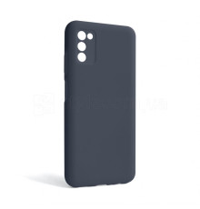 Чохол Full Silicone Case для Samsung Galaxy A03s/A037 (2021) dark blue (08) (без логотипу) TPS-2710000238782