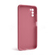 Чохол Full Silicone Case для Samsung Galaxy A03s/A037 (2021) light pink (12) (без логотипу)