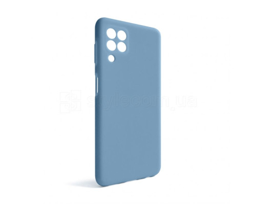 Чохол Full Silicone Case для Samsung Galaxy A22 4G/A225 (2021) light blue (05) (без логотипу) TPS-2710000239277