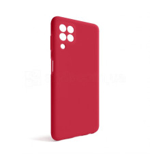 Чохол Full Silicone Case для Samsung Galaxy A22 4G/A225 (2021) rose red (42) (без логотипу) TPS-2710000239307