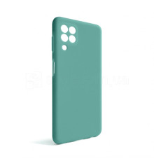 Чохол Full Silicone Case для Samsung Galaxy A22 4G/A225 (2021) turquoise (17) (без логотипу)