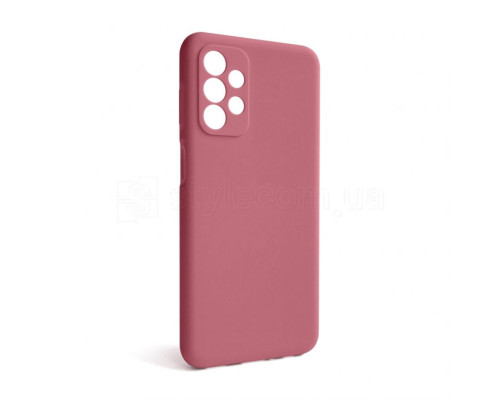 Чохол Full Silicone Case для Samsung Galaxy A23 4G/A235 (2022) light pink (12) (без логотипу) TPS-2710000239352