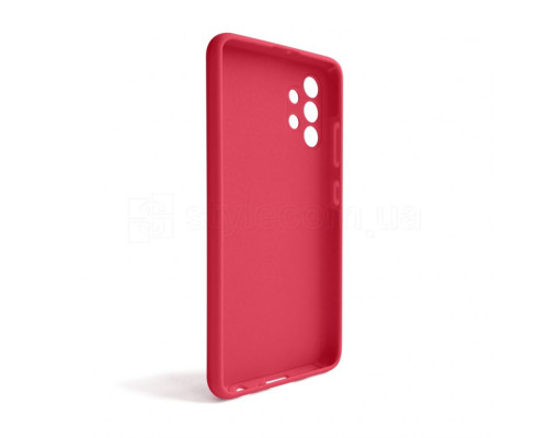 Чохол Full Silicone Case для Samsung Galaxy A32 4G/A325 (2021) rose red (42) (без логотипу)