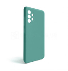 Чохол Full Silicone Case для Samsung Galaxy A32 4G/A325 (2021) turquoise (17) (без логотипу)