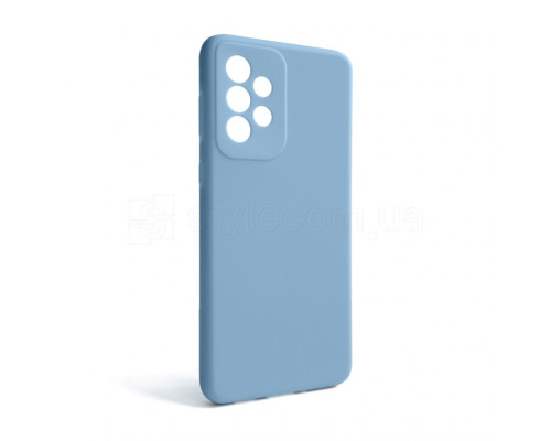 Чохол Full Silicone Case для Samsung Galaxy A33 5G/A336 (2022) light blue (05) (без логотипу)