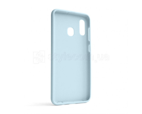 Чохол Full Silicone Case для Samsung Galaxy A30/A305 (2019) light blue (05) (без логотипу) TPS-2710000239529