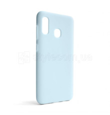 Чохол Full Silicone Case для Samsung Galaxy A30/A305 (2019) light blue (05) (без логотипу) TPS-2710000239529