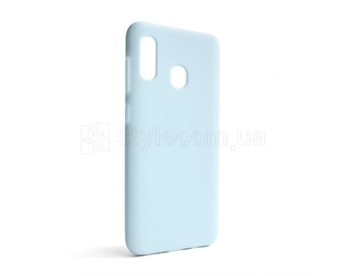 Чохол Full Silicone Case для Samsung Galaxy A30/A305 (2019) light blue (05) (без логотипу) TPS-2710000239529